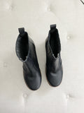 Platform Chelsea Margo Chunky Heel Moto Boots size 36