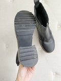 Platform Chelsea Margo Chunky Heel Moto Boots size 36