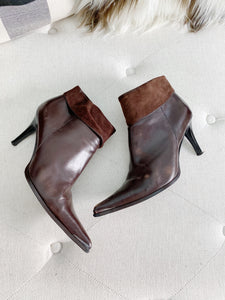 Lavorazione Argentina Leather Heel Booties size 37