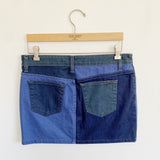 Joe's Jeans Denim Block Mini Skirt 29