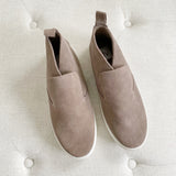 Dolce Vita Leather Suede Bootie Sneakers 6.5