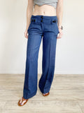Anthropologie Taikonhu Herringbone Wide Leg Pants 2