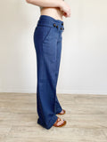Anthropologie Taikonhu Herringbone Wide Leg Pants 2
