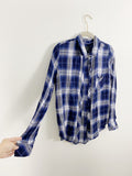 RAILS Plaid Flannel Long Sleeve Top Medium