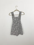 SHEIN Leopard Corduroy Overalls Small