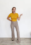 SHEIN Mustard Crop Top Medium