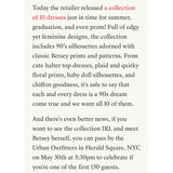 Betsey Johnson UO Exclusive Prom Queen Strapless Chiffon Midi Dress