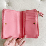 Tory Burch Pink Leather Wallet