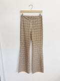 Boutique Flare High-rise Plaid Pants NWT Small