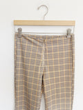 Boutique Flare High-rise Plaid Pants NWT Small