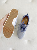 TOMS Del Rey Navy Rosegold Sneakers New 7.5