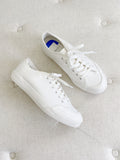 CLEAR by Dolce Vita Bryton Sneakers in white canvas 8