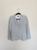 Tommy Hilfiger Linen Blue Blazer size 6
