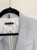 Tommy Hilfiger Linen Blue Blazer size 6