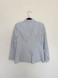 Tommy Hilfiger Linen Blue Blazer size 6
