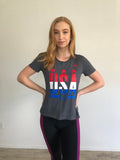 Adidas USA Performance Tee Small