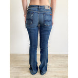 7 for all Mankind Kaylie Slim & Sexy Boot Jeans NWT 25