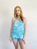 Lilly Pulitzer Belle Camisole Silk Tank Top Medium