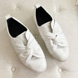 Rebecca Minkoff White Leather Slip-on Sneakers 9.5