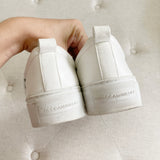 Rebecca Minkoff White Leather Slip-on Sneakers 9.5