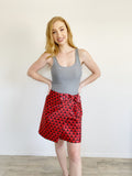 J. Crew Heart Quilted Skirt 10