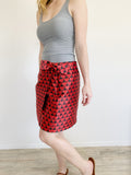 J. Crew Heart Quilted Skirt 10