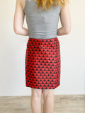 J. Crew Heart Quilted Skirt 10