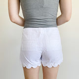 J. Crew Linen Scallop Shorts 6