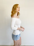 Forever 21 Off The Shoulder Top Medium
