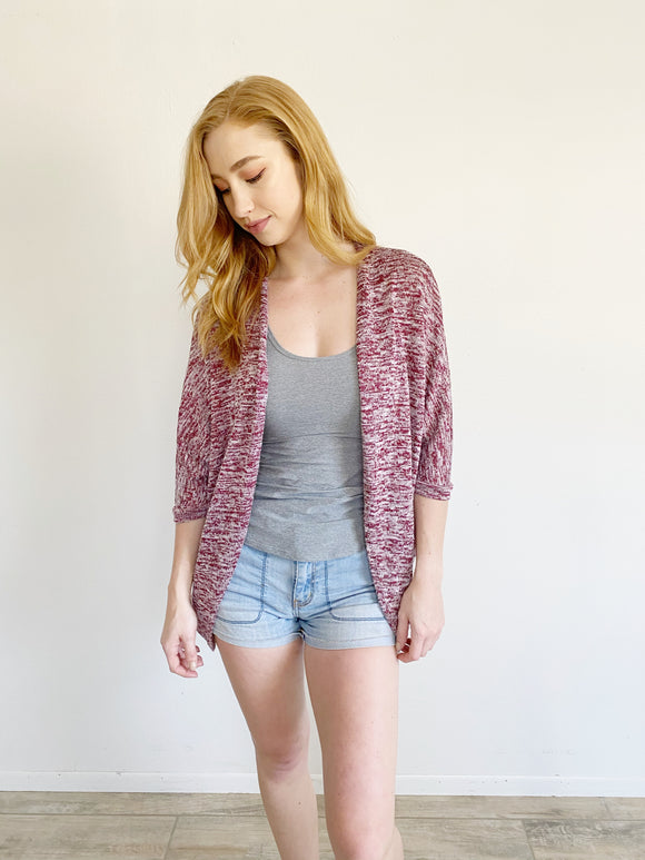 Knit Cardigan Sweater Medium