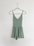 Forever 21 Sage Romper size Small