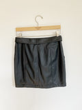 Express Faux Leather Skirt Size 4