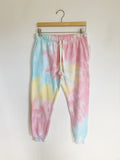 Dreamsicle Tie Dye Jogger Sweatpants NWT Large