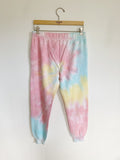 Dreamsicle Tie Dye Jogger Sweatpants NWT Large