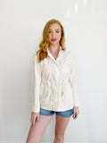 Old Navy Linen Utility Jacket XS