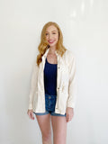 Old Navy Linen Utility Jacket XS