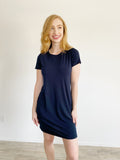Michael Kors Navy Tee Dress Medium
