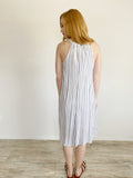 Universal Thread Linen Striped Dress Medium