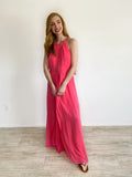 Calvin Klein Pink Formal Maxi Dress NWT Size 12