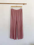 Vanilla Star Ruffle Mauve Palazzo Pants NWT Large