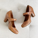 Sofft Miranda Cork Leather Heels 6