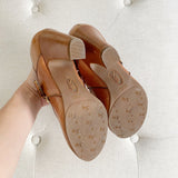 Sofft Miranda Cork Leather Heels 6