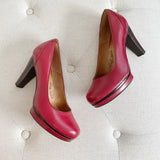 Sofft Mandy ll Leather Red Hot Heels 6