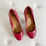 Sofft Mandy ll Leather Red Hot Heels 6