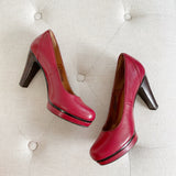 Sofft Mandy ll Leather Red Hot Heels 6