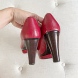 Sofft Mandy ll Leather Red Hot Heels 6