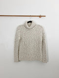 CHICO'S Knit Turtleneck Sweater size 0