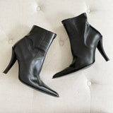 Paciotti Leather Pointed Toe Boots 37.5