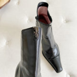 Paciotti Leather Pointed Toe Boots 37.5