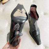 Paciotti Leather Pointed Toe Boots 37.5